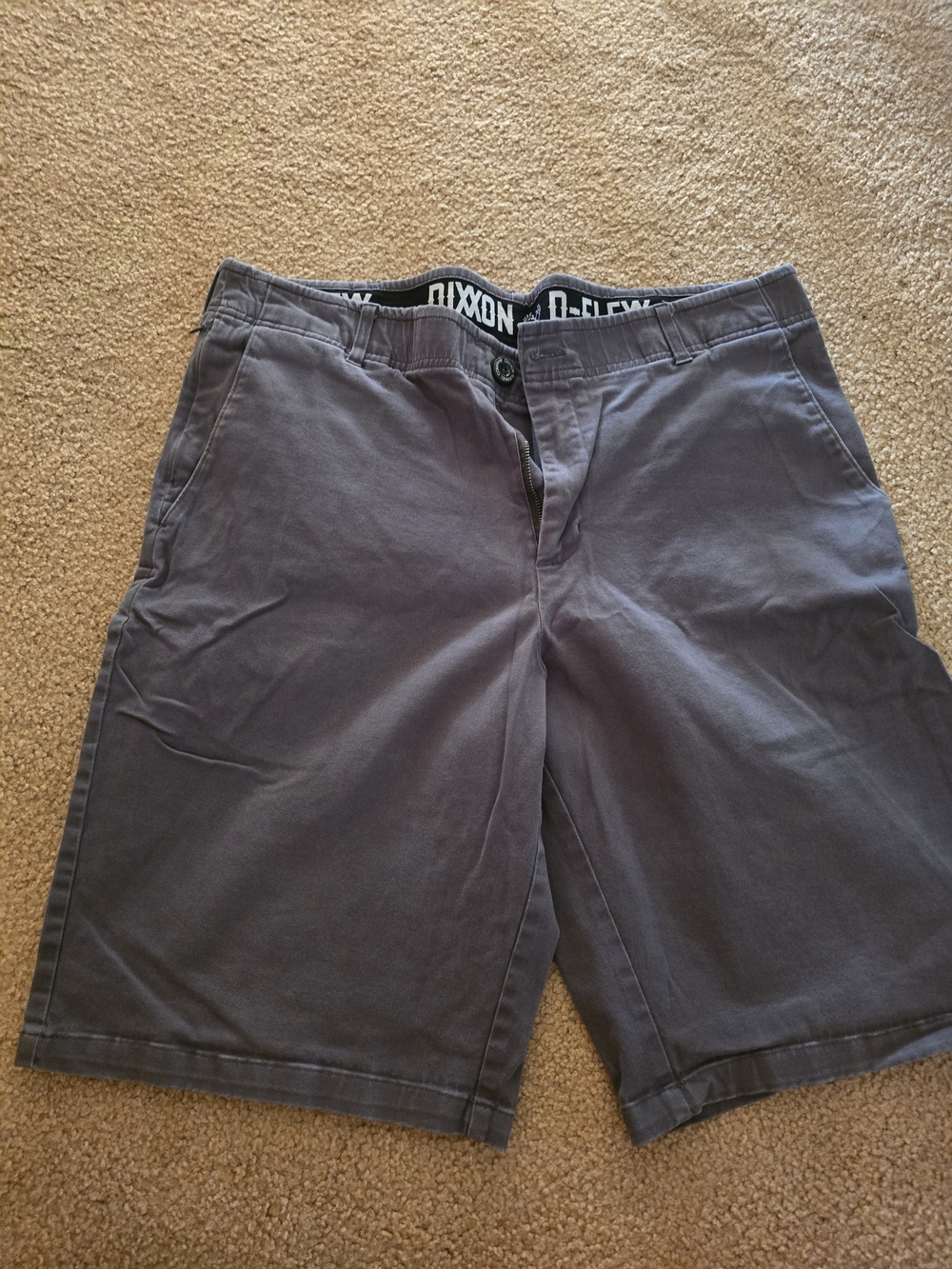 Dixxon Men's Gray Casual Shorts